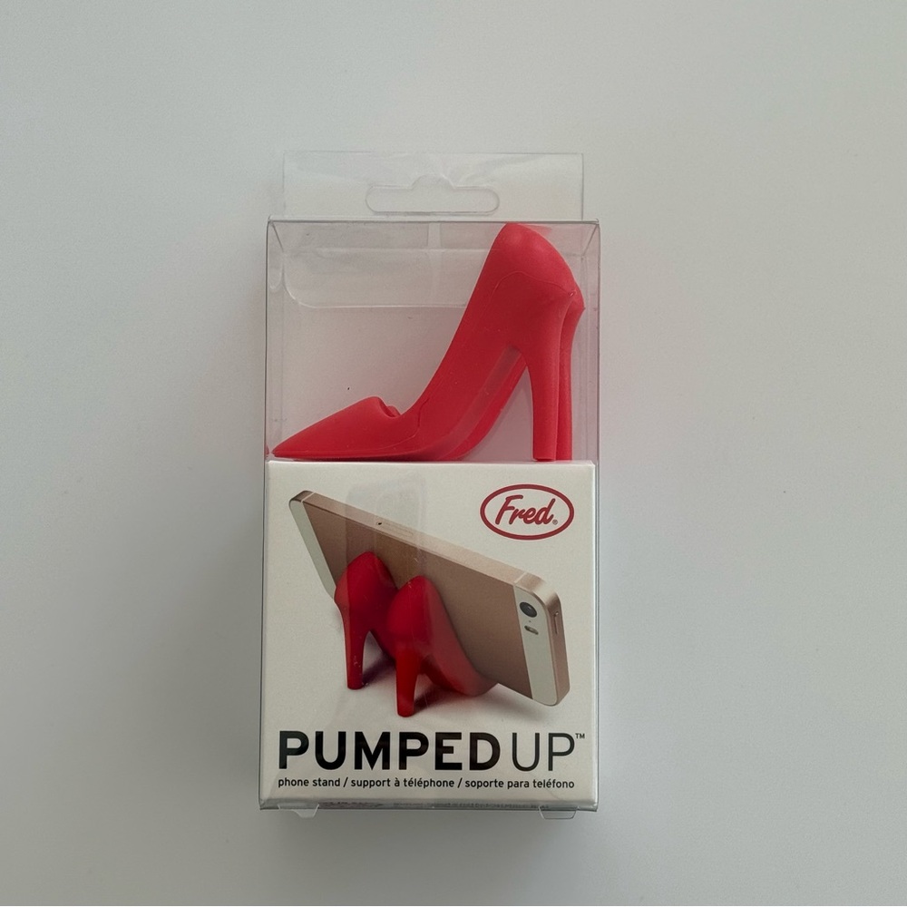 Fred Pumped Up Phone Stand